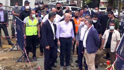 RİZE - Karaismailoğlu: 'Bu afetin izlerini ortadan kaldıracağız'