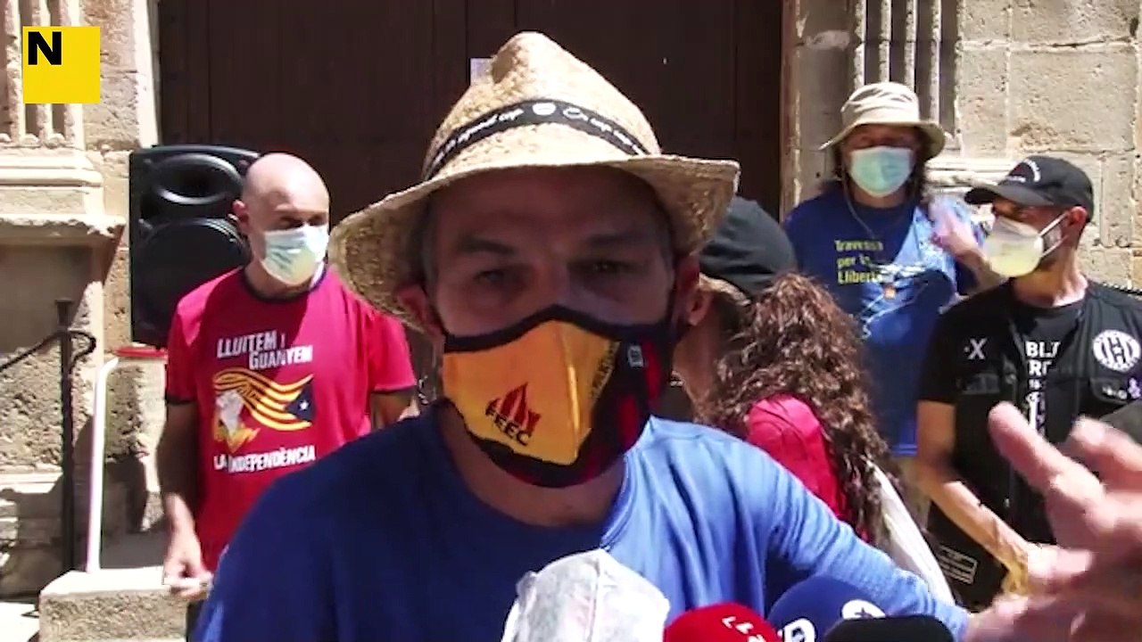 L'exconseller de Presidència, Jordi Turull, valora la 'Travessa per la Lliberta' i afirma que "ho tornaran a fer i millor"