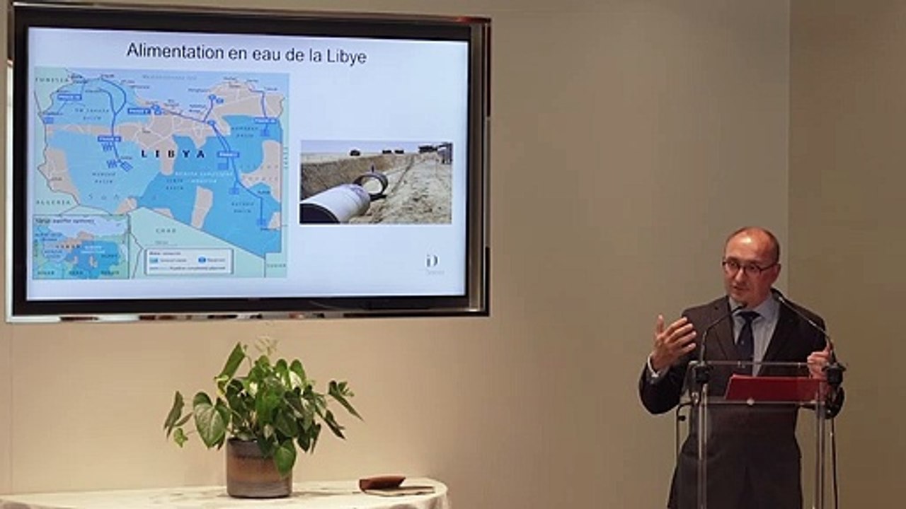 Franck Galland - L'eau, enjeu stratégique et sécuritaire -  Conférence