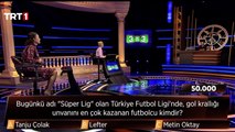 TRT 1’deki yarışma programında hata: En çok gol kralı olan Türk futbolcu sorusu yanlış cevaplandı