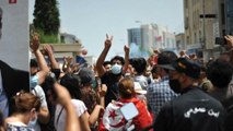Tunus'ta hükümet feshedildi, halk sokaklara döküldü! Darbeyi organize eden ülkeden gelen kutlama mesajları dikkat çekti