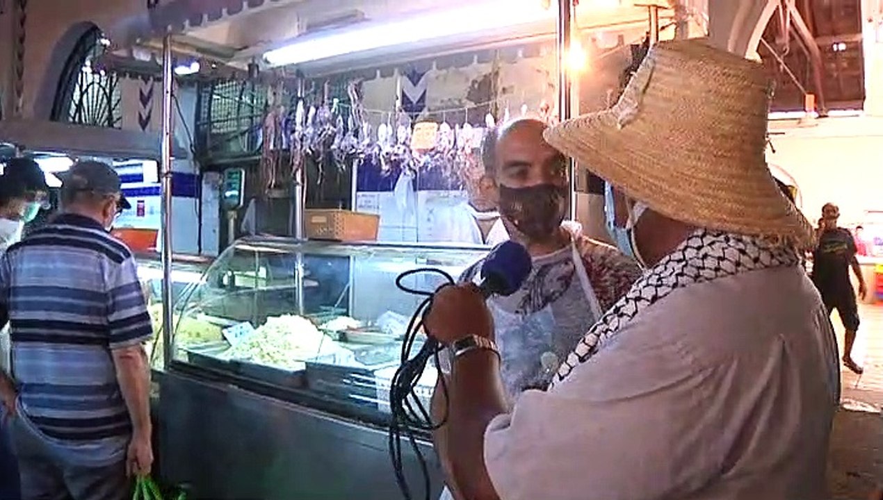 Point Marché au marché central de tunis du Samedi 24 Juillet 2021