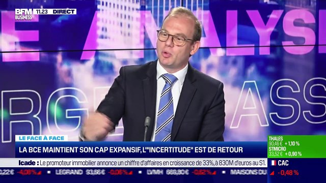 Jean-François Robin VS Damien Dirickx : La BCE maintient son cap expansif, l' incertitude est de retour - 26/07