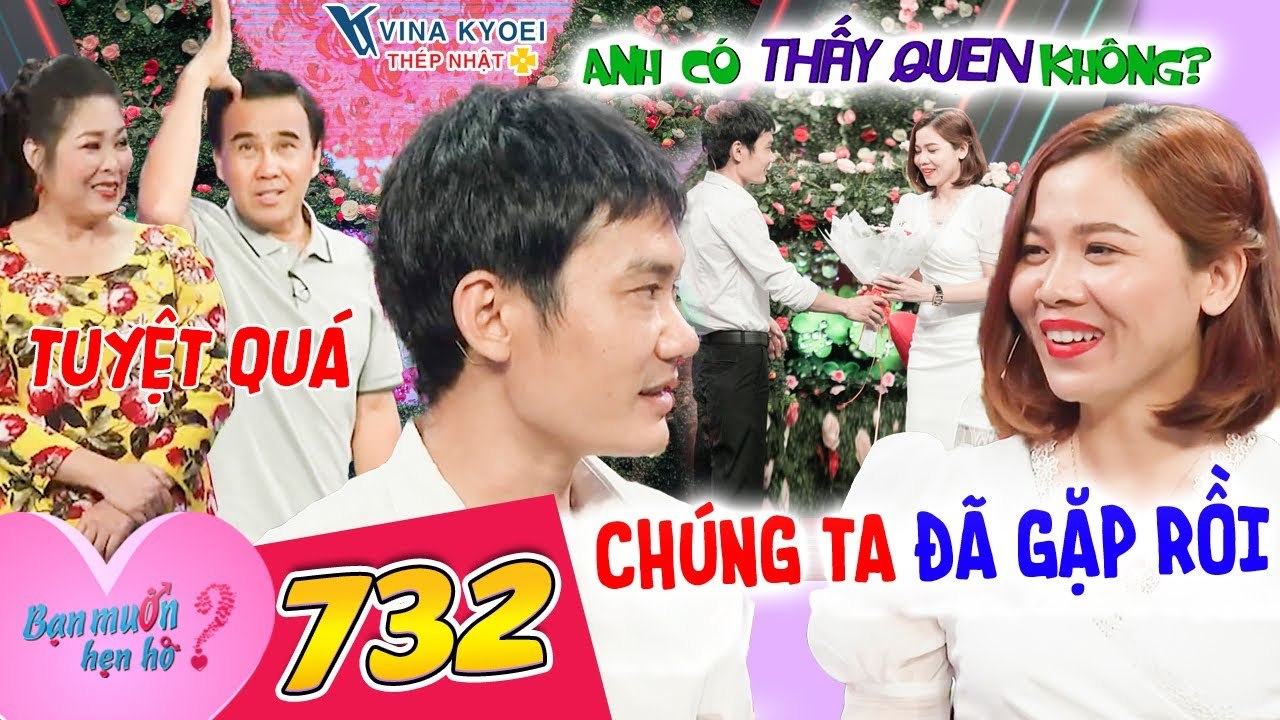 Bạn Muốn Hẹn Hò 732 I Cặp đôi CÙNG HỌ CÙNG QUÊ bất ngờ nhận ra nhau, MC Quyền Linh LO SỢ LÀ BÀ CON