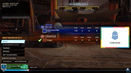 I made a player RAGE quit in Rocket League!! 
