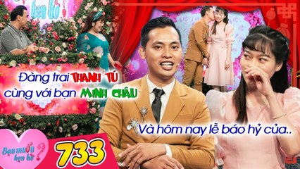 Bạn Muốn Hẹn Hò 733 I Chàng MC LÀM SẴN KẾ HOẠCH, vừa mở rào là BIẾN SÂN KHẤU thành lễ cầu hôn cô gái
