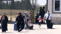 KİLİS - Suriyelilerin bayram dönüşleri başladı
