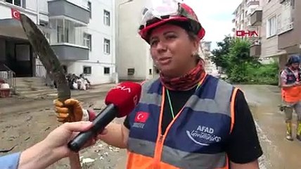Arhavi'de selin ardından yaralar sarılmaya devam ediliyor