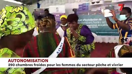 Autonomisation : 290 chambres froides pour les femmes du secteur pêche et vivrier