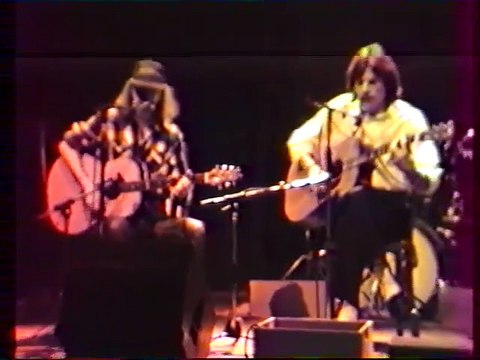Patrick Baricault Répétition acoustique, Beatles tribute 1989