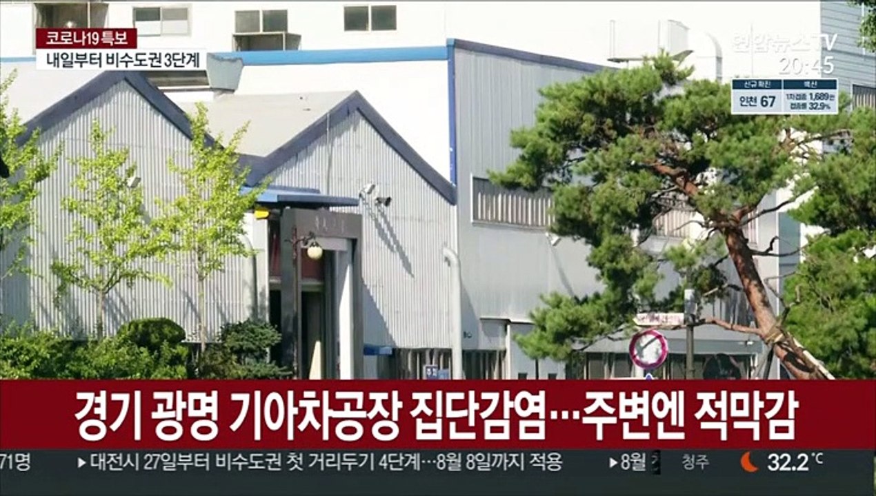 경기 광명 기아차공장 무더기 확진…직원 전수검사