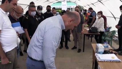 ARTVİN - İçişleri Bakanı Soylu, Arhavi'de incelemelerde bulundu