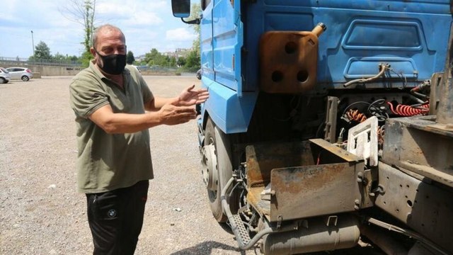 Akü çalınmasın diye özel kapak yaptırdı, kapağı bile çaldılar