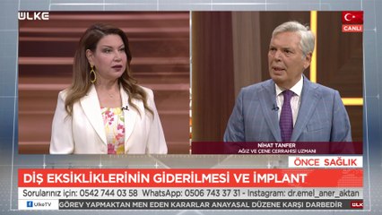 Önce Sağlık – Nihat Tanfer | 26 Temmuz 2021