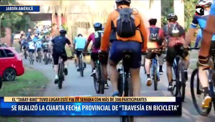 Se realizó la cuarta fecha Provincial de “travesía en bicicleta”