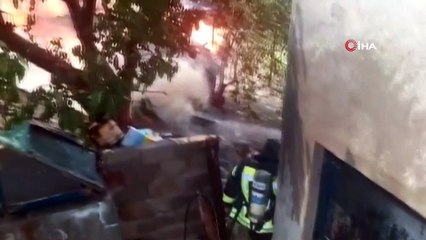 Siirt’te odunlukta yangın paniği: 3 çocuk dumandan etkilendi