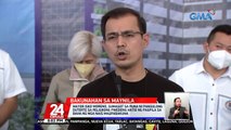 Mayor Isko Moreno, sumagot sa puna ni Pangulong Duterte sa peligrong pwedeng hatid ng pagpila sa baha ng mga nais magpabakuna | 24 Oras