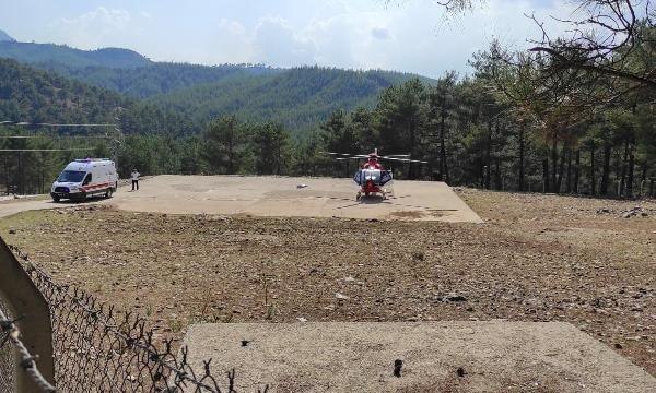 Son dakika gündem: KALP KRİZİ GEÇİREN HASTA AMBULANS HELİKOPTERLE SEVK EDİLDİ