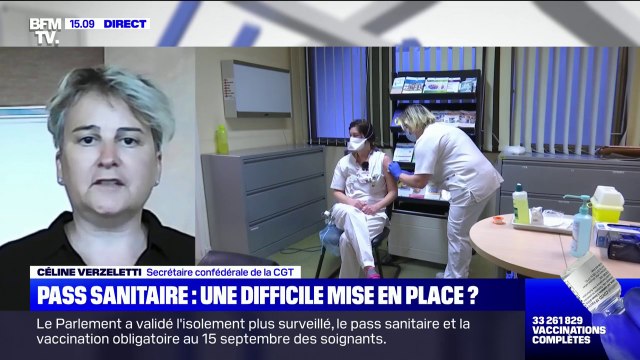 Pour la secrétaire confédérale de la CGT, l'obligation du pass sanitaire pour les salariés engendre une fragilisation du contrat de travail