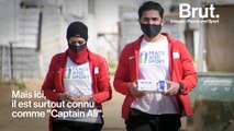 Captain Ali forme les enfants de ce camp de réfugiés au kick-boxing