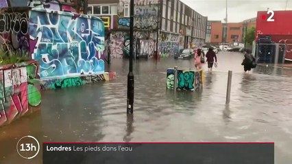 Londres : la capitale anglaise inondée