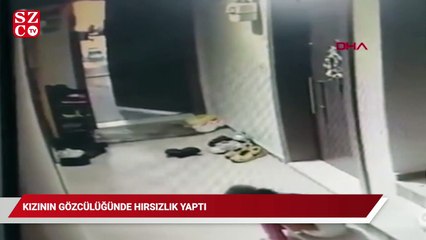 Kızına gözcülük yaptırıp, çelik kapıları 30 saniyede açarak hırsızlık yaptı
