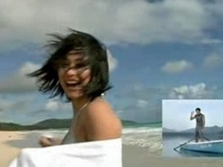 山崎真実 松岡修造 SHISEIDO uno 20070716