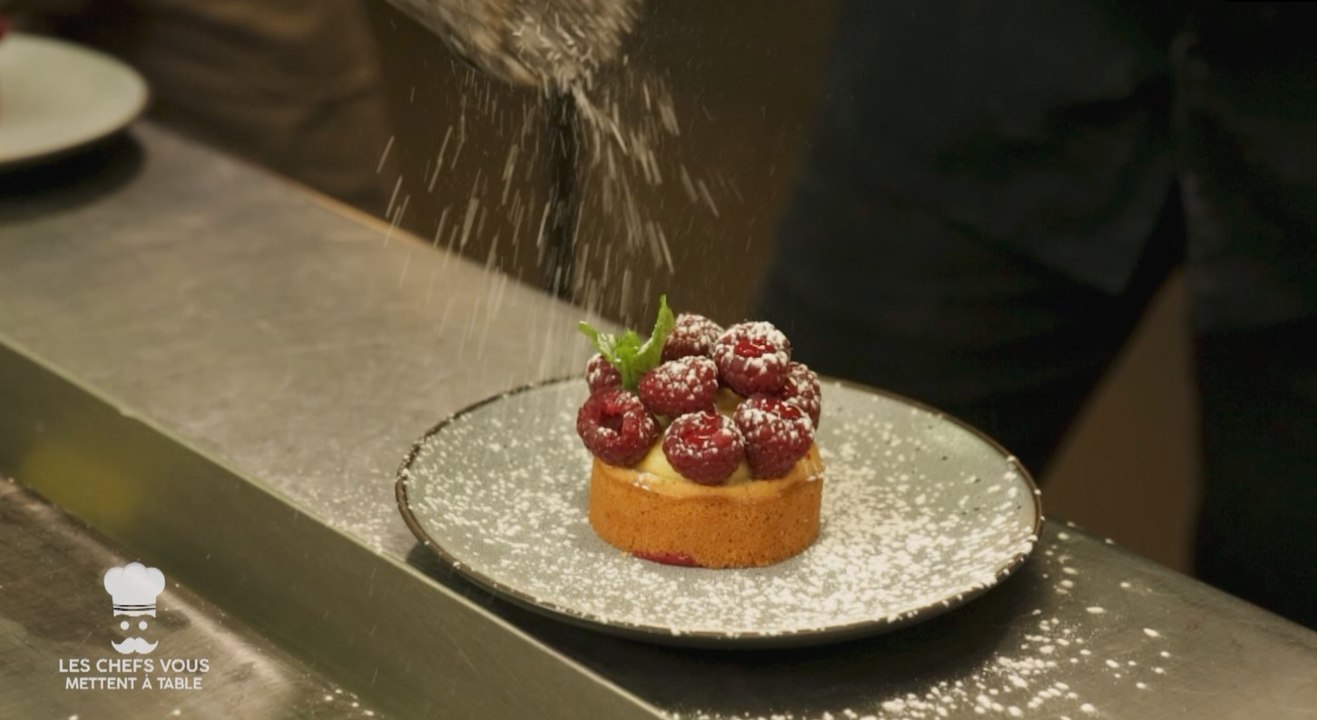 Les chefs vous mettent à table (épisode 7) : Tarte à la framboise