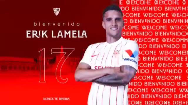 El Sevilla anuncia el fichaje de Erik Lamela