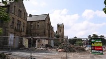 Demolition of Clayton Hospital, Wakefield