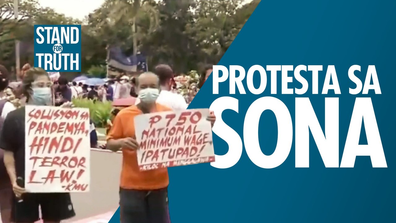 Protesta sa SONA | Stand For Truth