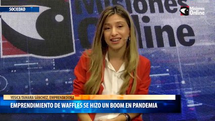 Emprendimiento de waffles se hizo un boom en pandemia