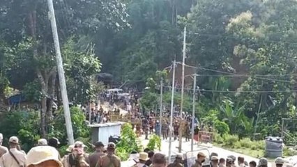 Violent clash at Assam-Mizoram border, 6 policemen martyred