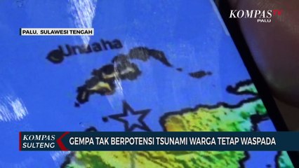 Gempa Tak Berpotensi Tsunami Warga Tetap Waspada