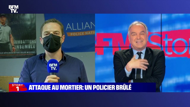 Story 6 : Un policier brûlé suite à une attaque au mortier dans le Val-de-Marne - 26/07