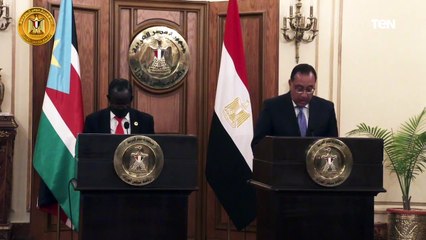 مدبولي:ندعم جهود الأشقاء في جنوب السودان لتحقيق السلام في البلاد وتنفيذ استحقاقات المرحلة الانتقالية
