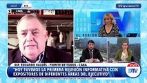 Eduardo Valdés: “Es muy bueno que tengamos acuerdo. Es una gran iniciativa que defiende la soberanía argentina sobre los espacios marinos e impulsa la defensa de los intereses nacionales estratégicos”