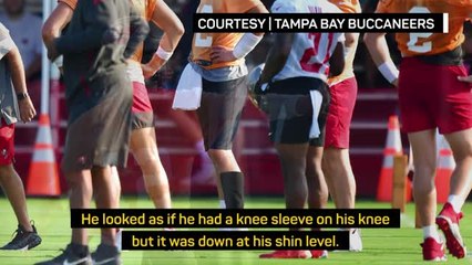 Arians unfazed by Brady's new knee sleeve
