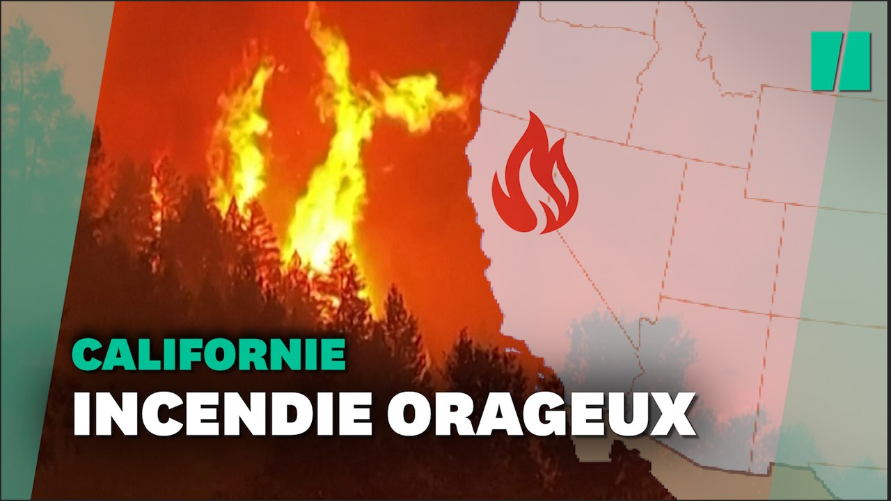 L'incendie de Californie "Dixie Fire" est si puissant qu'il crée ses propres éclairs
