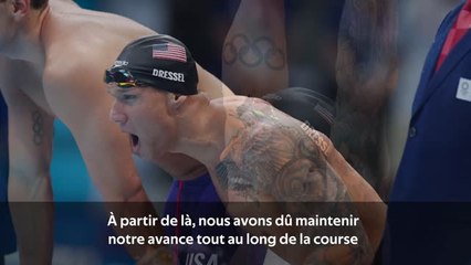 Natation - Becker revient sur le sacre du relais américain