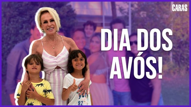 DIA DOS AVÓS: LEONARDO, ANA MARIA BRAGA E MAIS! | 7 CELEBRIDADES QUE FAZEM SUCESSO COM OS NETOS