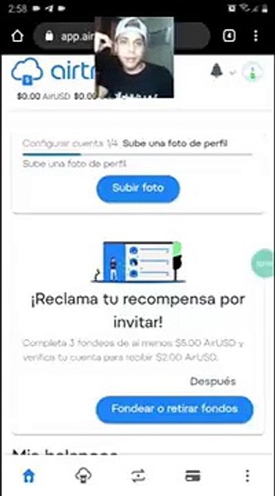 3- Como agregar tus cuentas bancarias y billeteras a Airtm