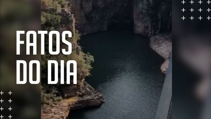 Vista do terceiro e mais novo mirante do parque