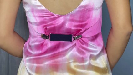 These clips instantly tailor loose clothes without sewing
