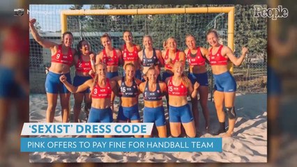 Pink Offers to Pay Fine for Norwegian Women's Handball Team Over 'Sexist' Bikini Dress Code