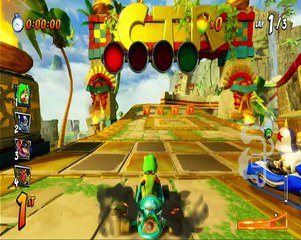 Papu's Pyramid Nintendo Switch Gameplay - Crash Team Racing Nitro-Fueled