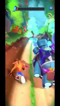 Frosty Nitros Oxide Battle Run Gameplay - Crash Bandicoot: On The Run! (Season 4 Boss)