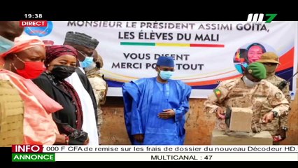 JT BAMBARA 19H30 DU 26 JUILET 2021