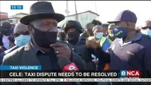Cele says taxi disputes needs to be resolved