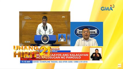 Unang Hirit: Roque, sinagot ang mga reaksyon ng mga Pilipino sa SONA ni Duterte
